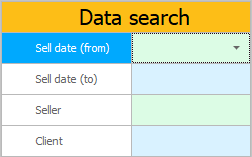 Wyszukiwanie danych dotyczących sprzedaży