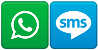 Ke hofe ho theko e tlase: WhatsApp kapa SMS?